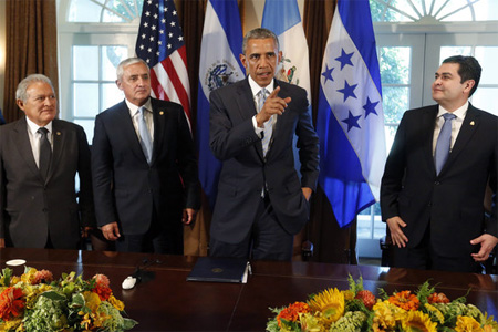 Advertencia a los presidentes centroamericanos